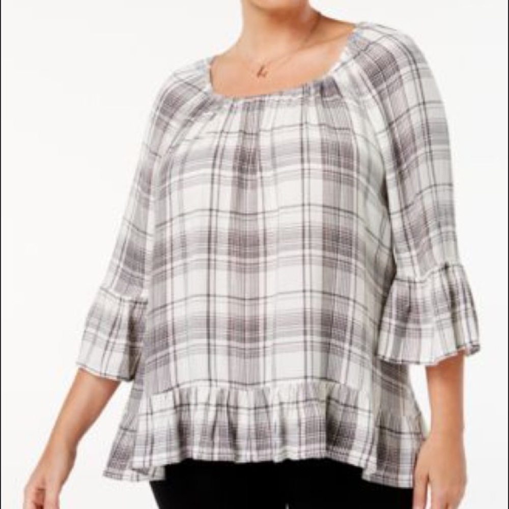 Plus size blouse